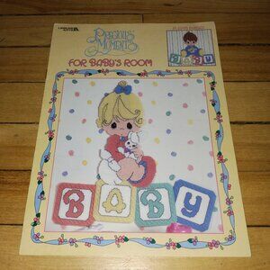 Precious Moments for Baby's Room Plastic Canvas Leaflet #1895 (Leisure Arts)